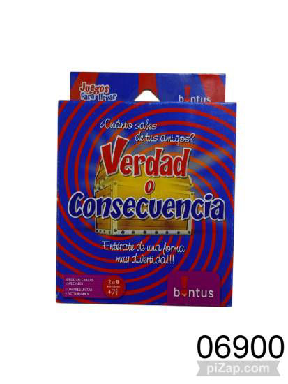 Imagen de VERDAD O CONSECUENCIA 8.25